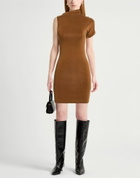 Represent Womens Mini dress in Brown