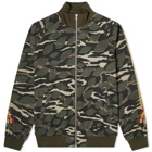 Maharishi Camo Sun Dragon Stripe Track Jacket