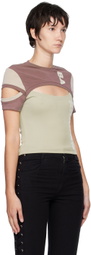 BARRAGÁN SSENSE Exclusive Green Brazos T-Shirt