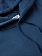 Sunspel - Cotton-Jersey Hoodie - Blue