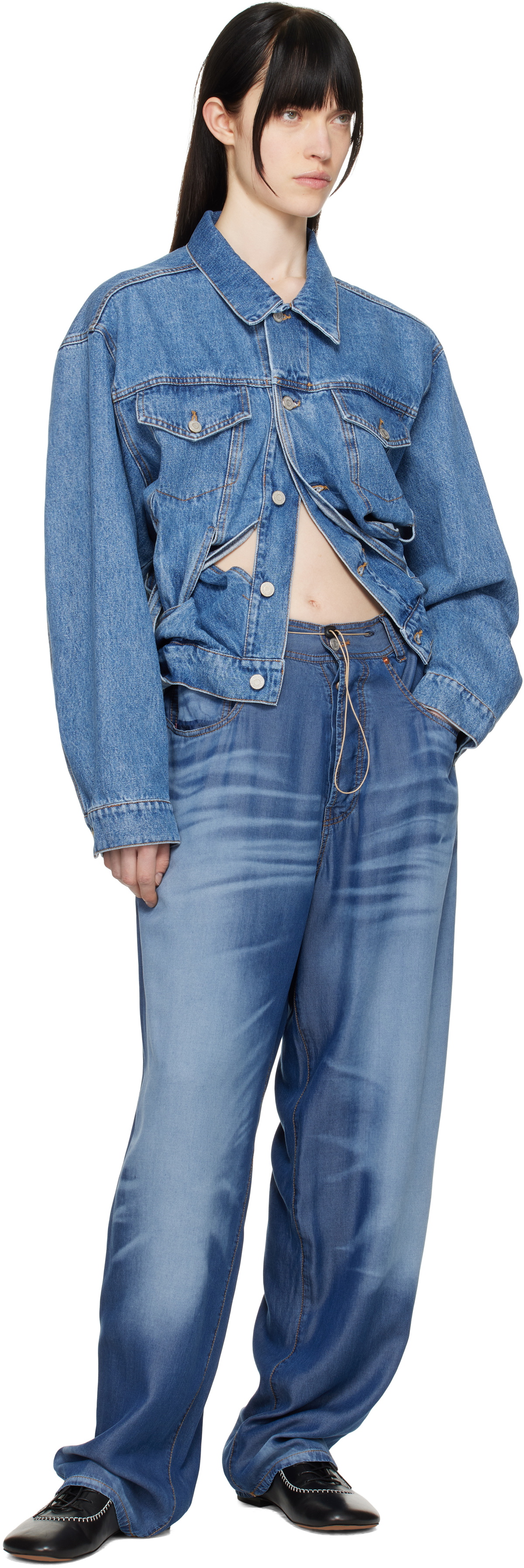 Magliano Blue Livello Denim Jacket Magliano