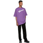 VETEMENTS Purple Milka T-Shirt