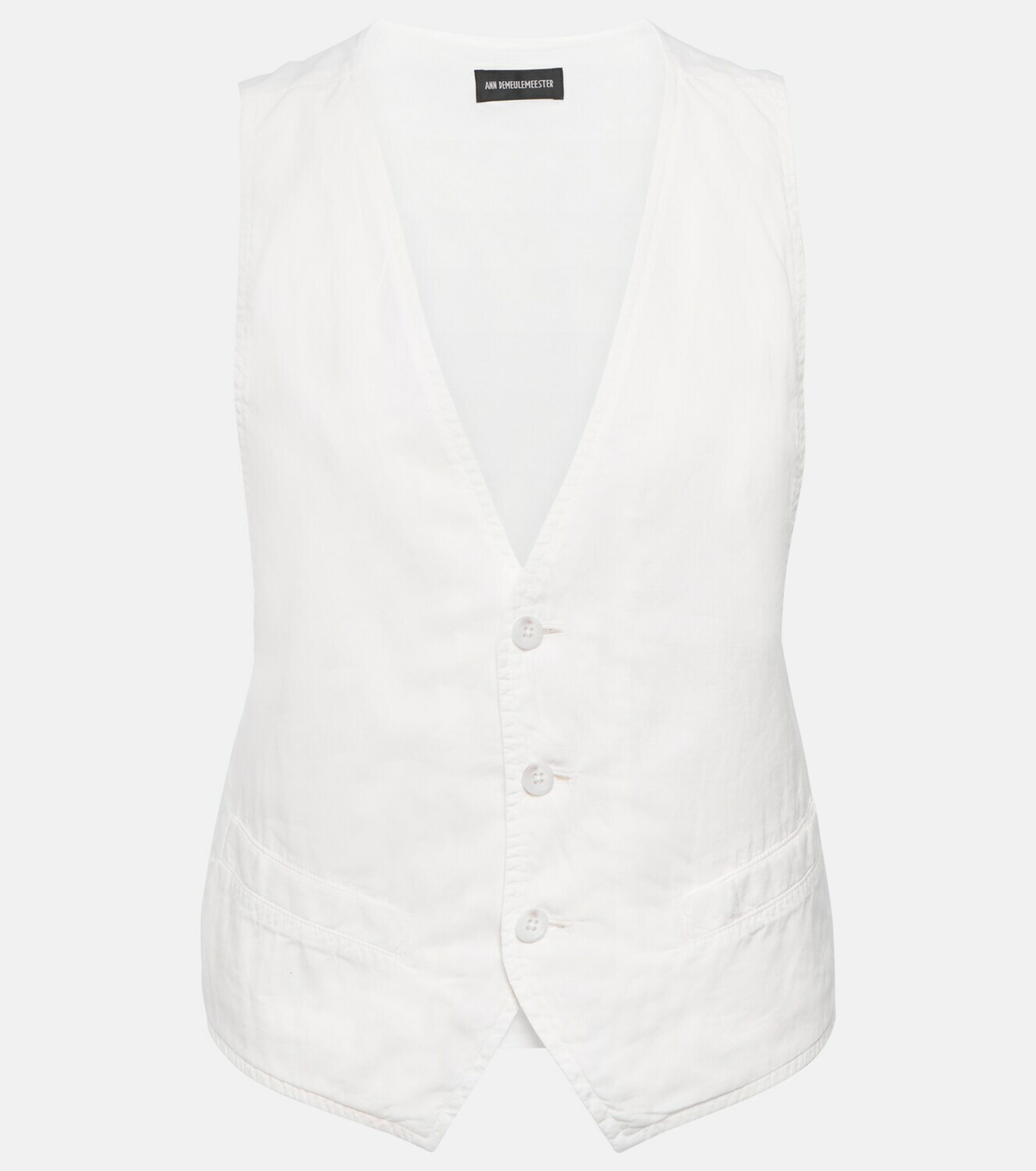 Ann Demeulemeester - Cotton vest