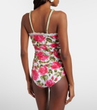 Chloé Floral ruched bodysuit