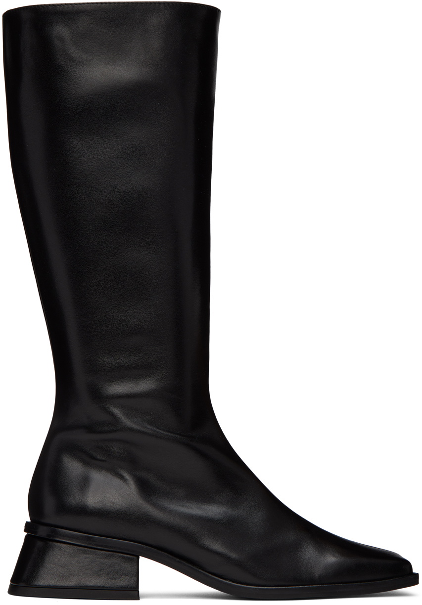 Paloma Wool Black Cosmina Tall Boots