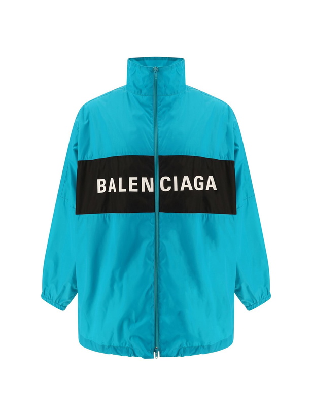 Photo: Balenciaga Windbreaker Logo Jacket