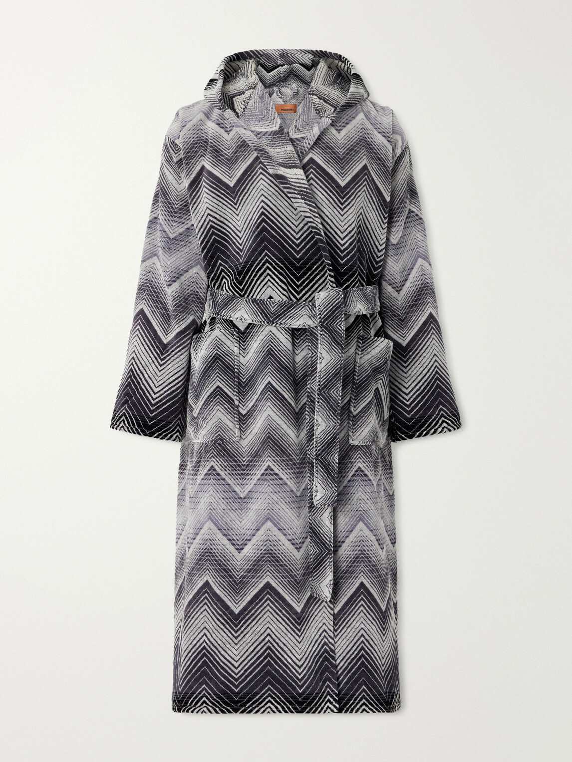 Missoni Home - Marea Striped Cotton-Terry Hooded Robe - Multi