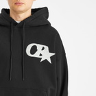 Cole Buxton Men's CB Star Distressed Pocket Hoodie in Vintage Black