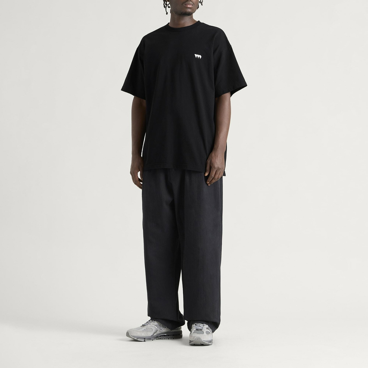 WTAPS Men's Short Sleeve T-Shirt in Black