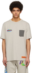 Heron Preston Grey Cotton T-Shirt