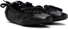 Acne Studios Black Lace-Up Leather Sneakers