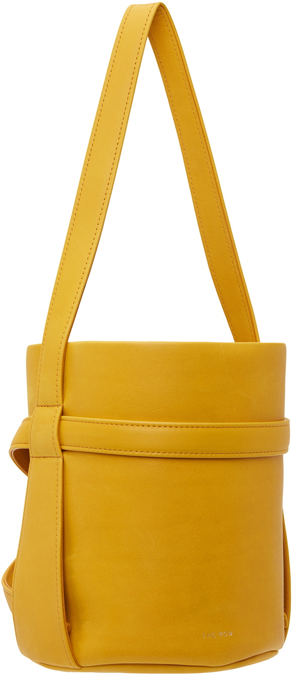 The Row Yellow Mini Leo Bucket Bag The Row