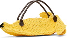 Charles Jeffrey LOVERBOY Yellow Banana Bag