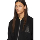 Amiri Black Dagger Bomber Jacket