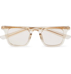 Native Sons - Yazzi Square-Frame Acetate Optical Glasses - Yellow