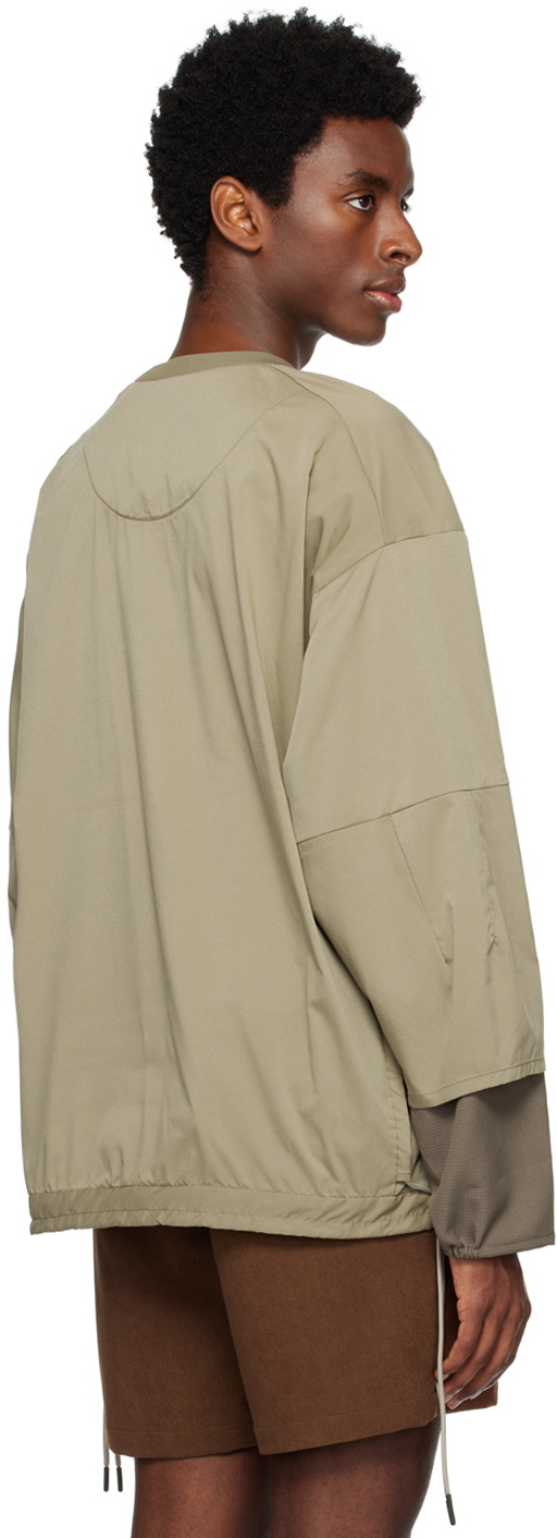 F/CE.® Khaki Technical Sweatshirt