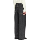 Sunflower Black Super Wide Jeans