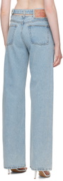 Y/Project Blue Y Belt Jeans