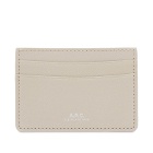 A.P.C. Men's André Card Holder in Moon Grey