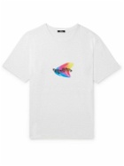 MSFTSrep - Logo-Print Cotton-Jersey T-Shirt - White