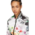 Off-White Multicolor Duchesse Varsity Jacket