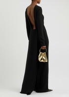 16 Arlington Christabel Open-back Gown Black