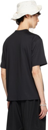 Jil Sander Black Rash Guard T-Shirt