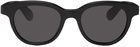 Alexander McQueen Black Angled Pantos Sunglasses