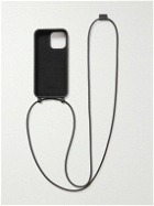 LOEWE - Logo-Debossed Rubber iPhone 14 Pro Max Case with Lanyard
