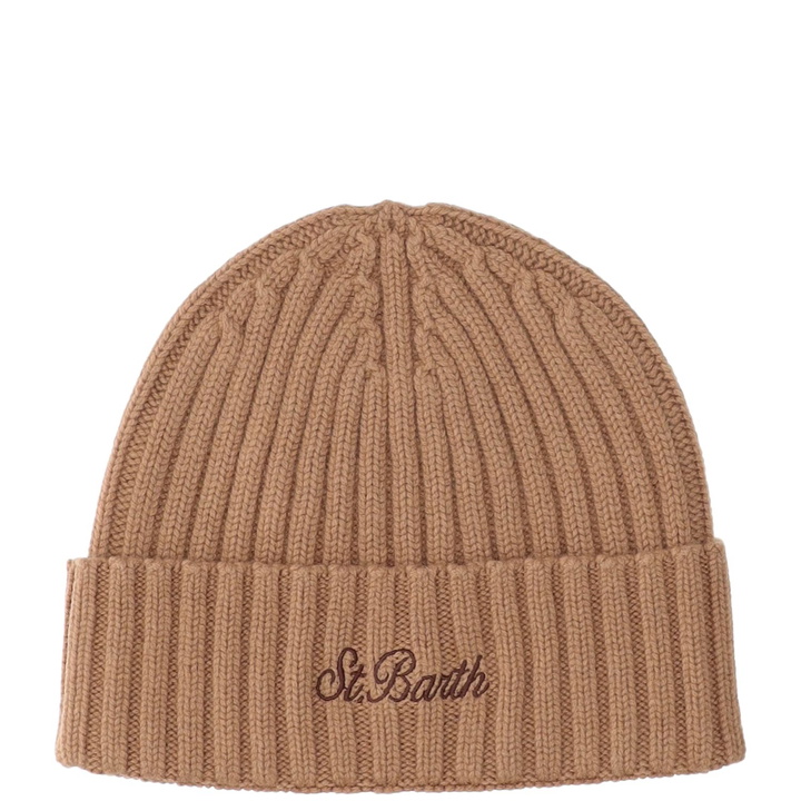 Photo: MC2 Saint Barth Wool Blend Beanie With Logo