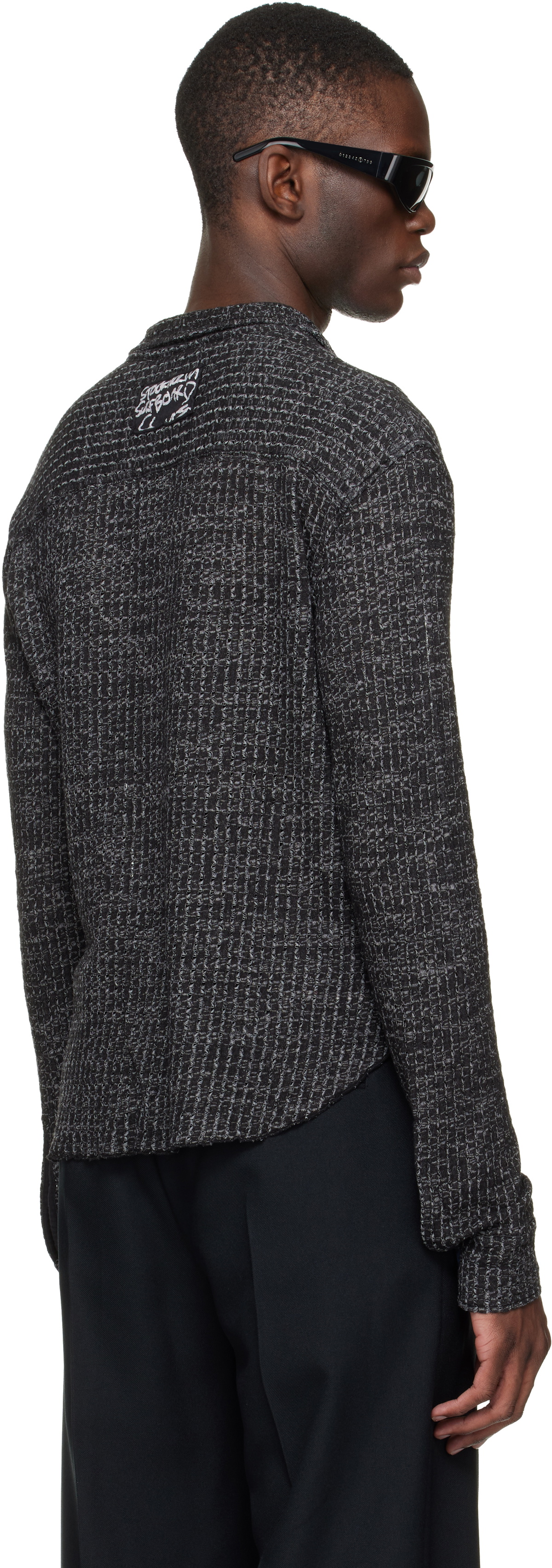 Stockholm (Surfboard) Club Black Knitted Shirt