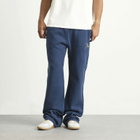 Rhude Men's Classique Sweat Pants in Navy/Yellow
