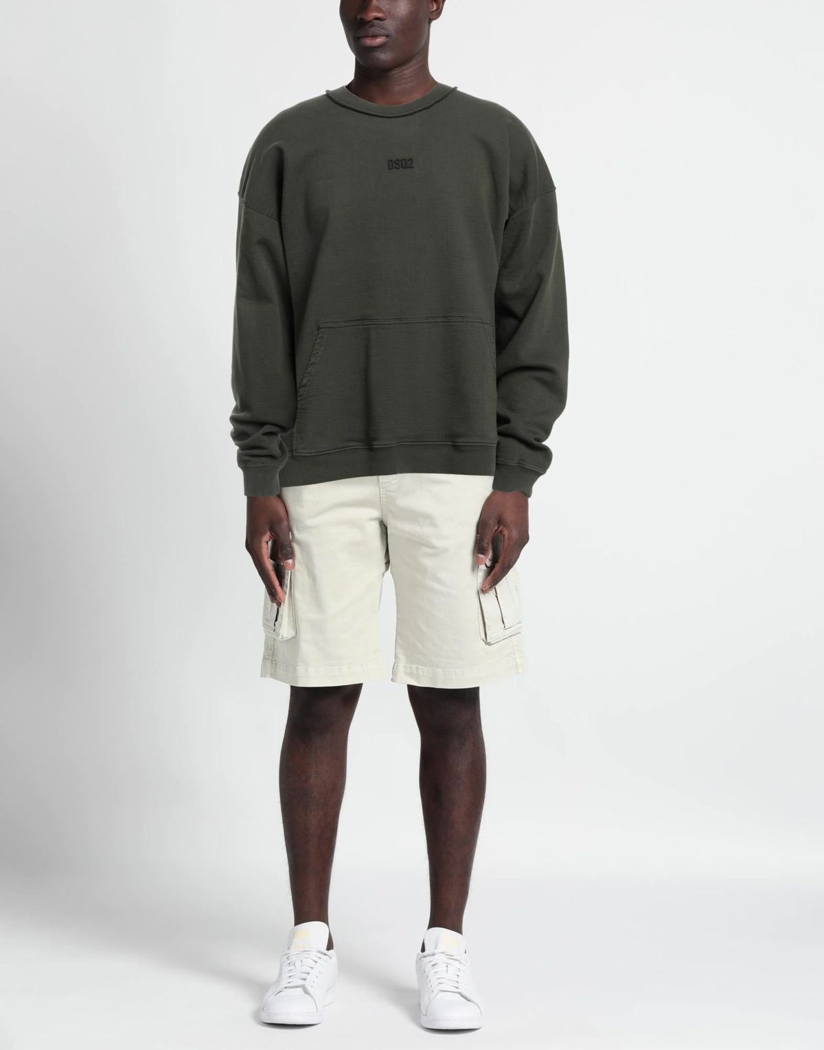 Dsquared2 Mens Sweatshirt Military in Green