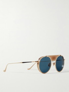 Matsuda - Aviator-Style Gold-Tone Titanium Sunglasses