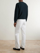 John Smedley - Bill Nighy Cashmere and Wool-Blend Sweater - Green