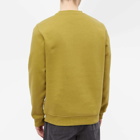 Dickies Men's Oakport Crew Sweat in Green Moss