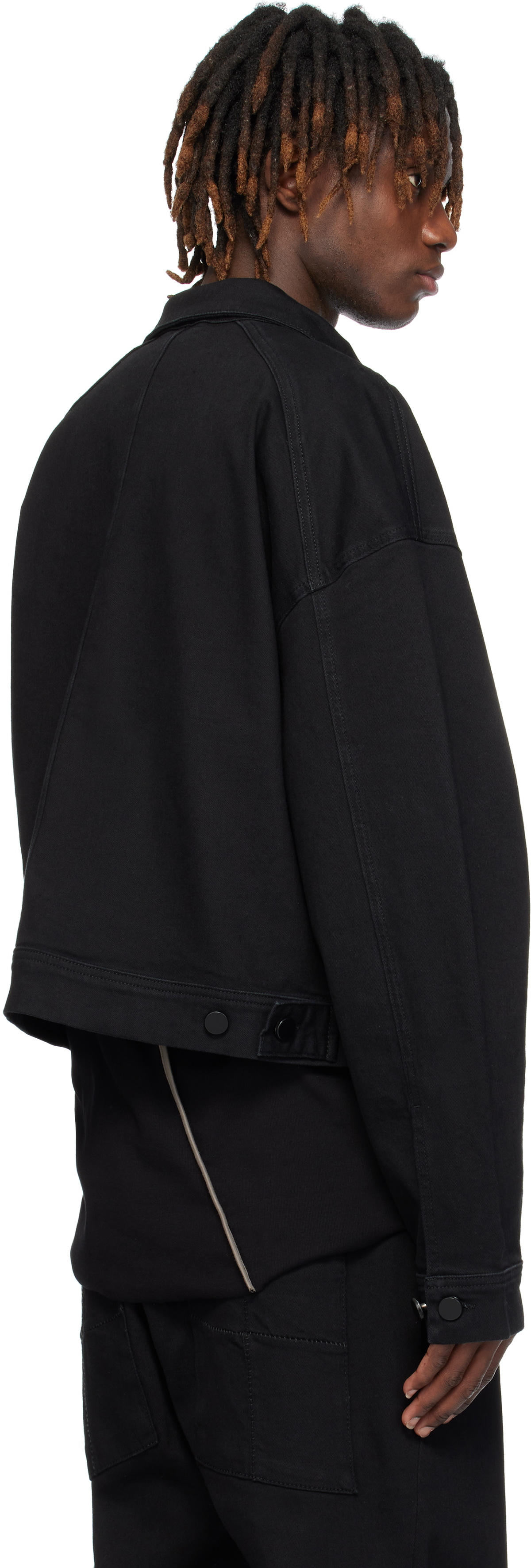 thom/krom Black M J 71 Denim Jacket