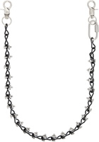 Apartment 1007 Black & Silver #14 Jack Wallet Chain