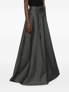 MLGA Black Denim Maxi Skirt