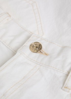 Frame The Everyday Denim Shorts Off White