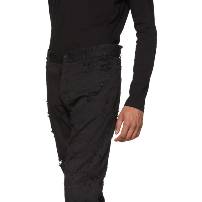 Ann Demeulemeester Black Norwood Trousers