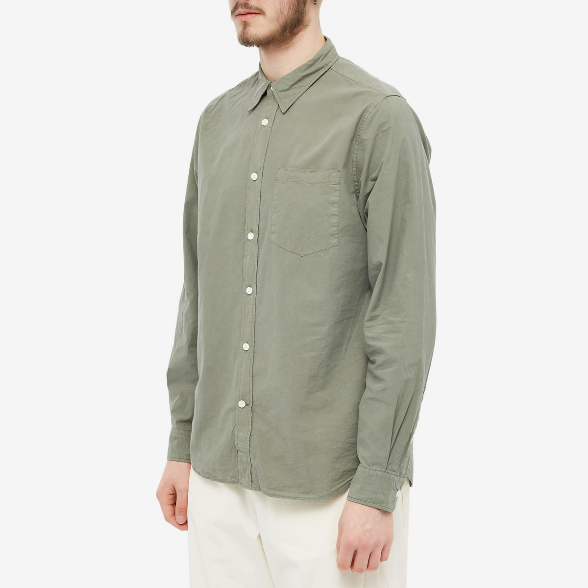 Tencel Shirt in Sage Green