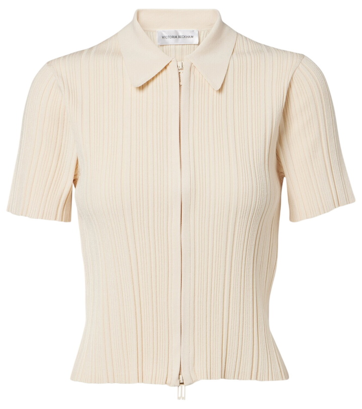 Photo: Victoria Beckham Ribbed-knit top