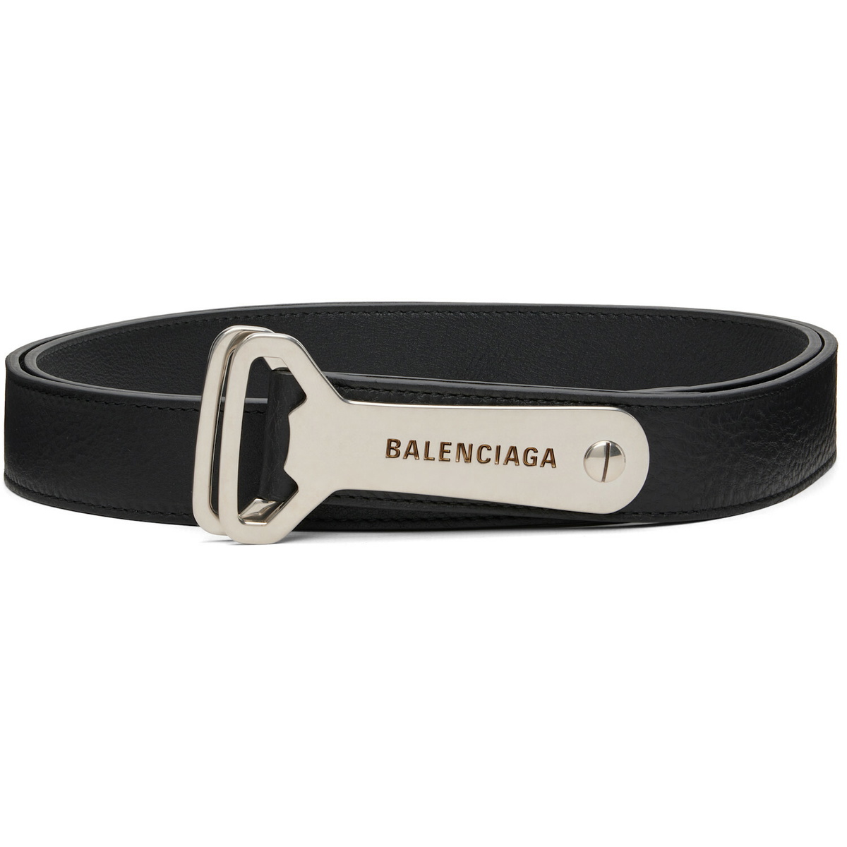 Balenciaga Black Bottle Belt