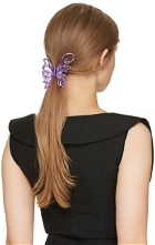 YVMIN Purple Liquified Butterfly Hair Clip