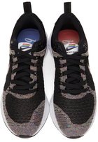 Nike Black & Multicolor React Infinity Run FlyKnit 2 Sneakers