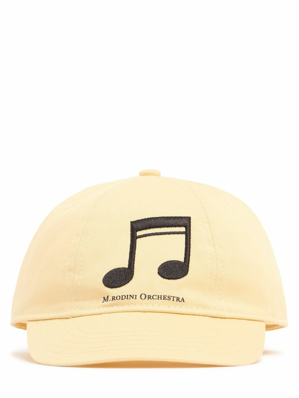 Photo: MINI RODINI Embroidered Cotton Baseball Hat