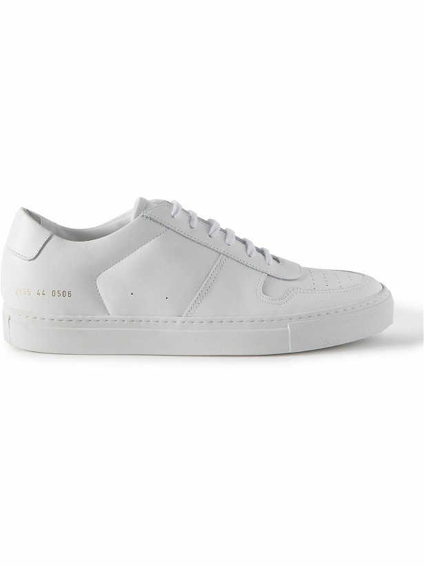 Photo: Common Projects - BBall Leather Sneakers - White