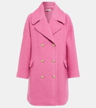 REDValentino Double-breasted wool-blend coat