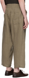 Jan-Jan Van Essche Khaki #80 Trousers